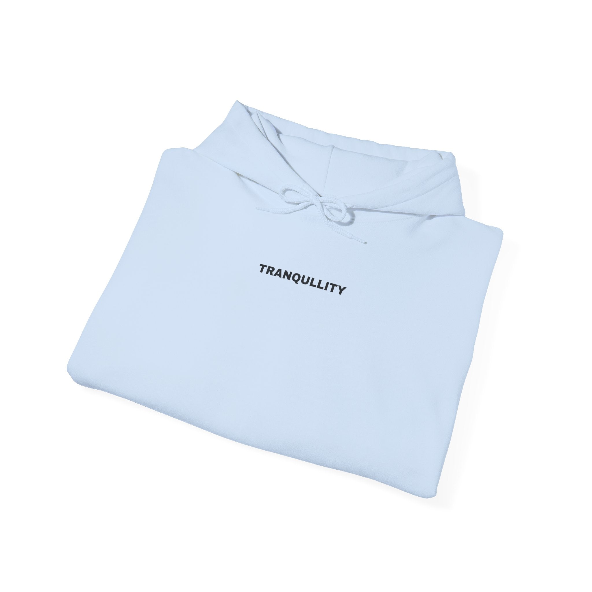 Tranquility Lotus Hoodie — Minimal Zen Meditation Sweatshirt