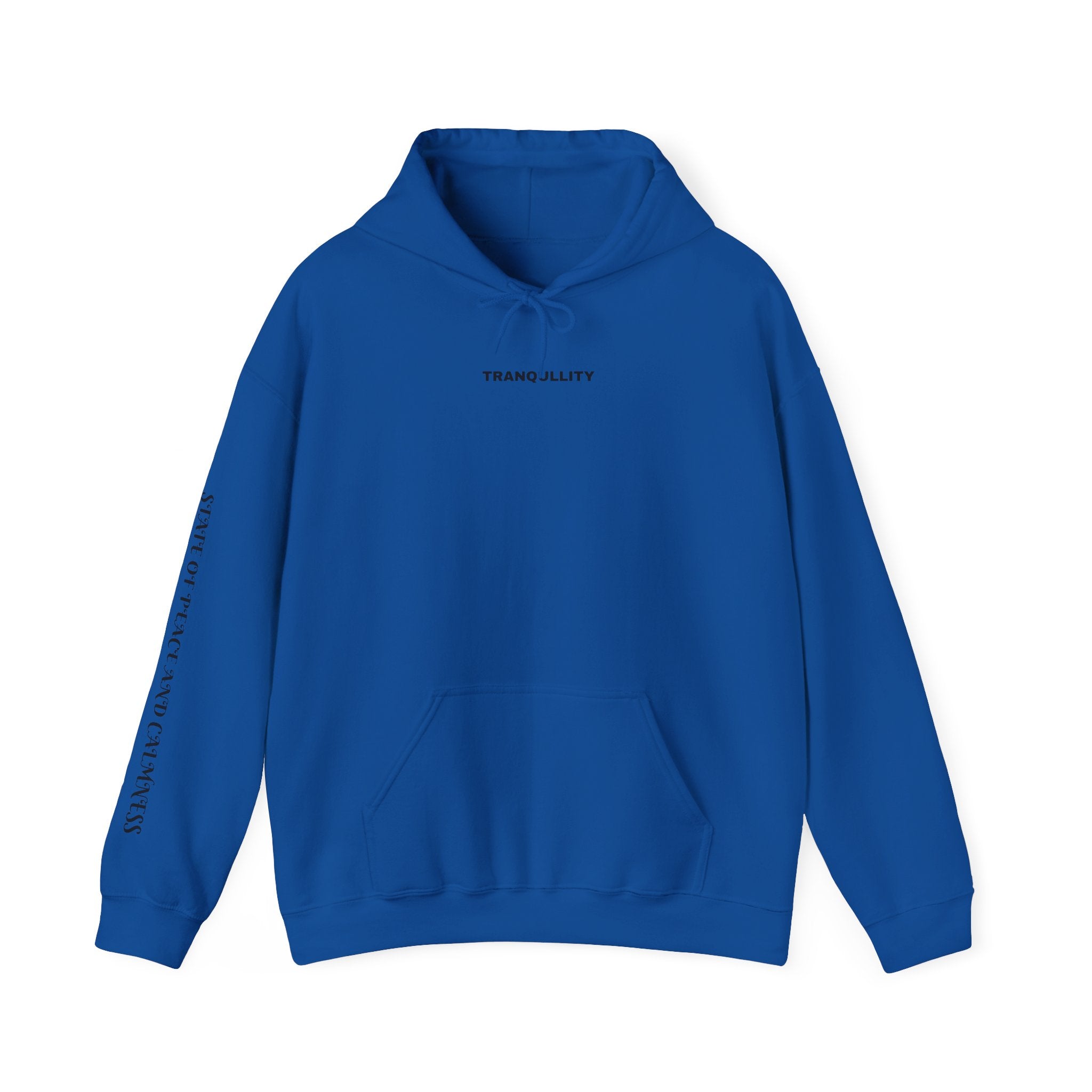 Tranquility Lotus Hoodie — Minimal Zen Meditation Sweatshirt