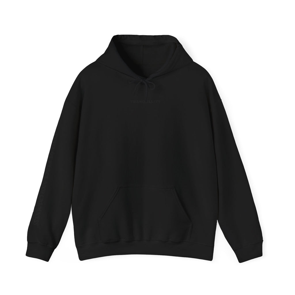 Tranquility Lotus Hoodie — Minimal Zen Meditation Sweatshirt