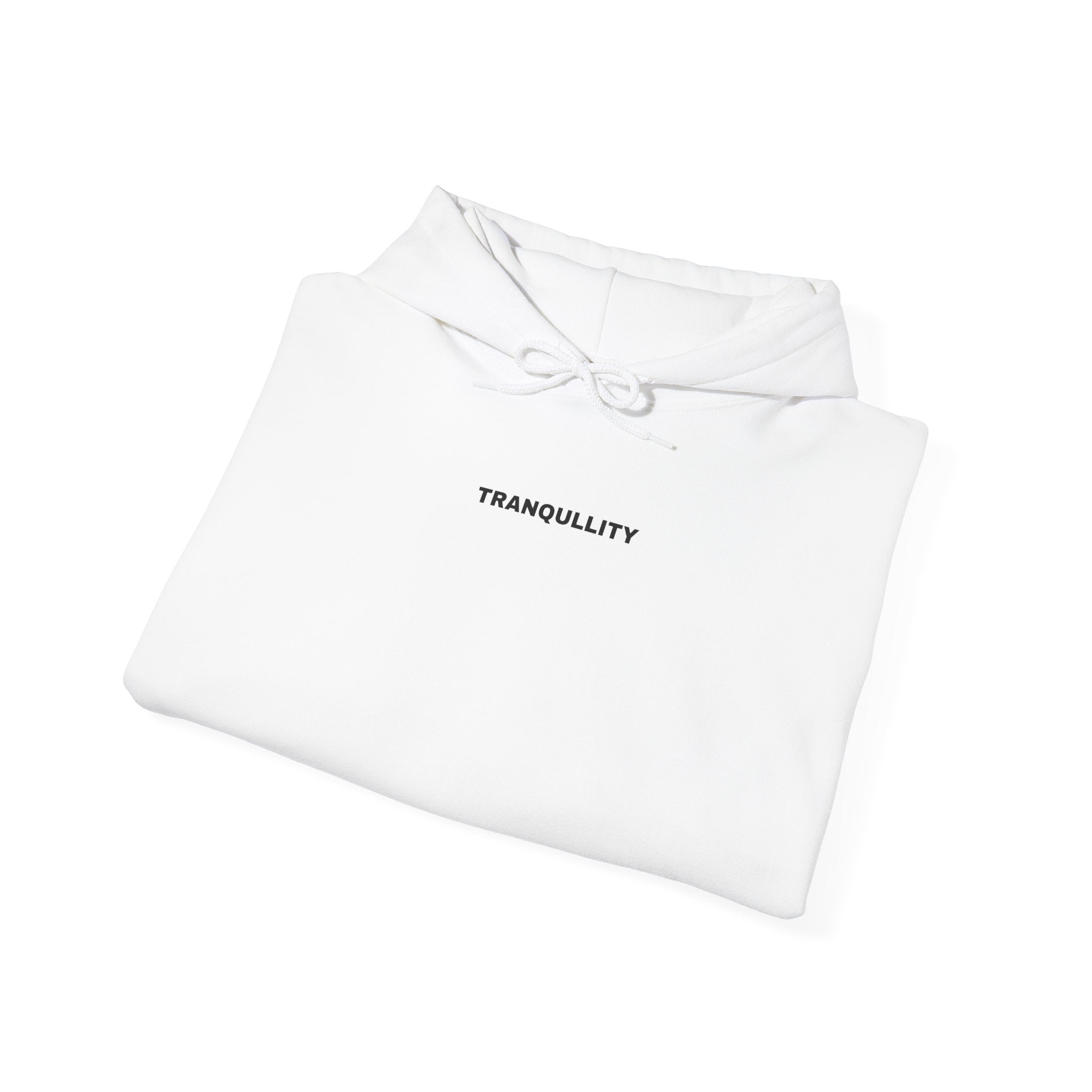 Tranquility Lotus Hoodie — Minimal Zen Meditation Sweatshirt